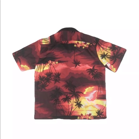 Men's Vintage Hawaiian Shirts Approx Size L Set of 2 - Picture 7 of 7